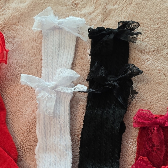 Colorful Kids Ruffle Socks Set - Picture 5 of 5